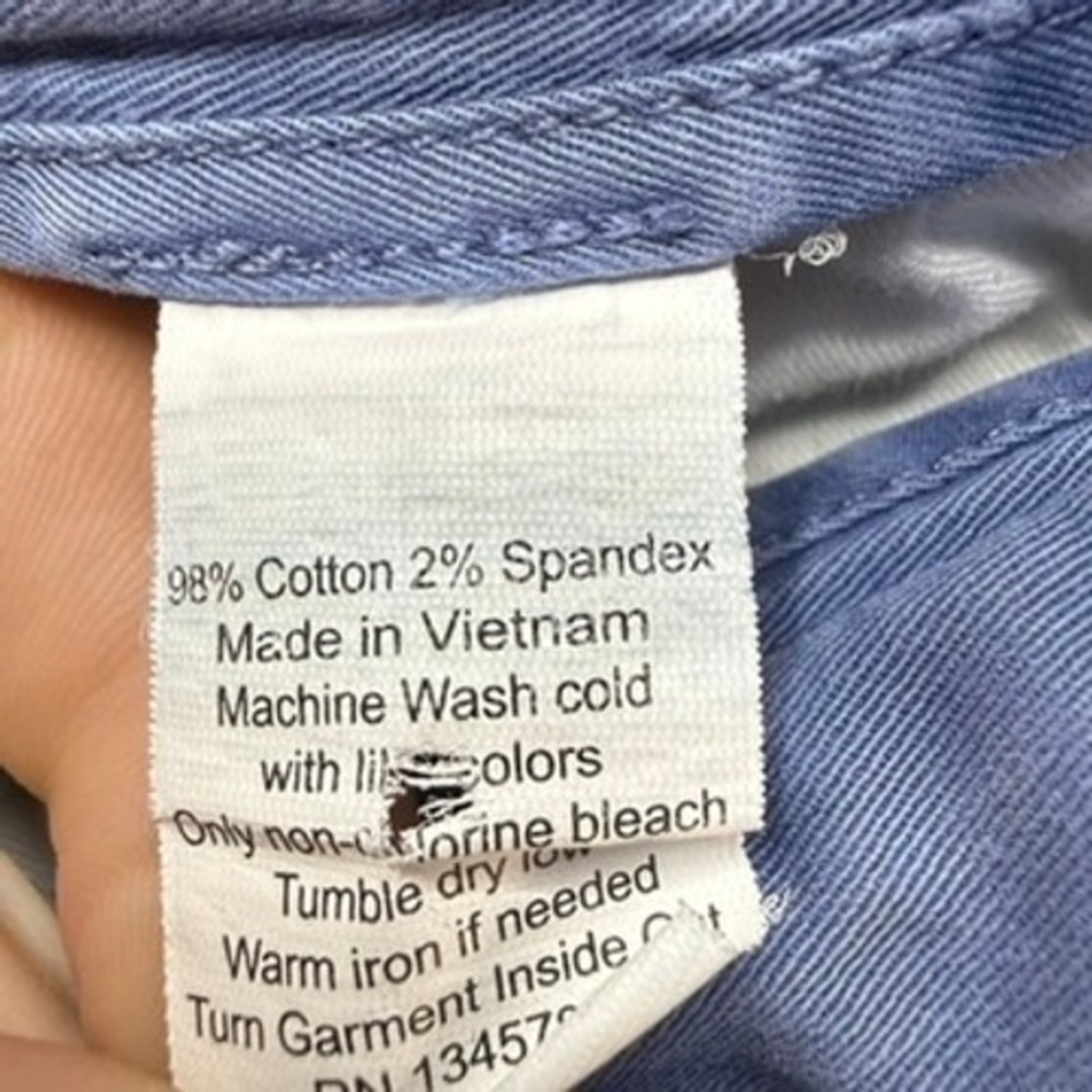 Vineyard Vines Shorts Mens 30 Blue Chino USA Flag Whale Embroidered Preppy - Picture 3 of 12